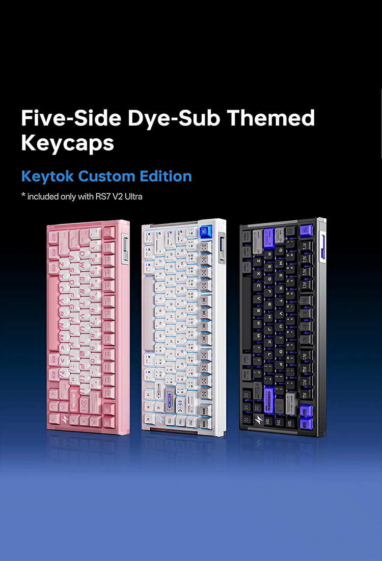 楽天市場】【送料無料】VXE ATK RS7 V2 キーボード ラピッドトリガー