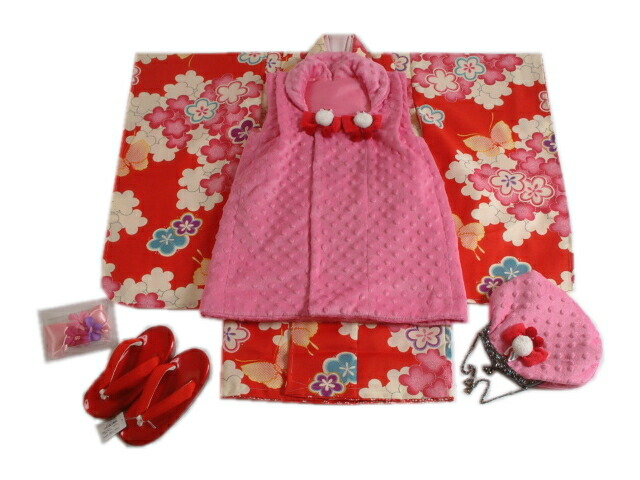 楽天市場】「Kirara enfant」子供三身被布コーディネートセット花に蝶