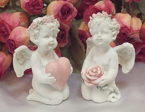 楽天市場】天使雑貨 エンジェル雑貨エンジェルマスコットペア：ハート