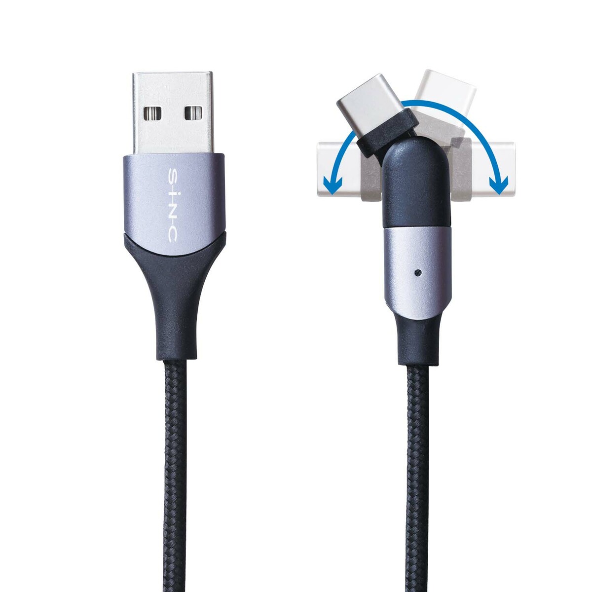 楽天市場】USBケーブル 180USBケーブル AtoC D607 ケーブル長1.1m USB