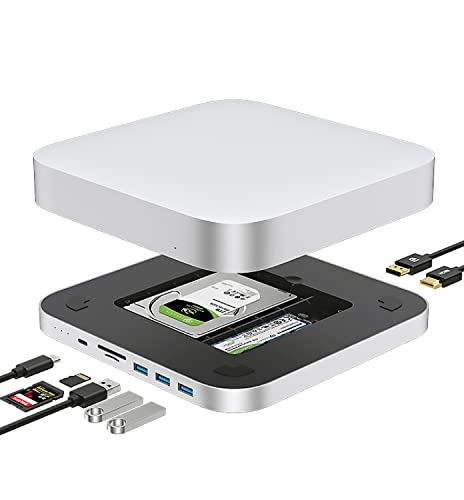 楽天市場】Mac mini ドッキングステーション Type C 10in2 シルバー