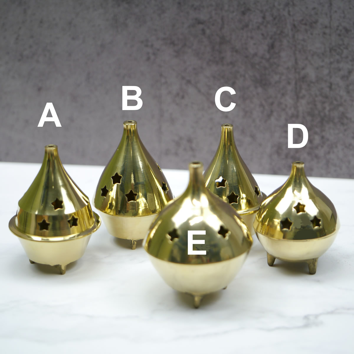 楽天市場】真鍮香炉 真鍮製お香たて インド香コーンのお香立てに