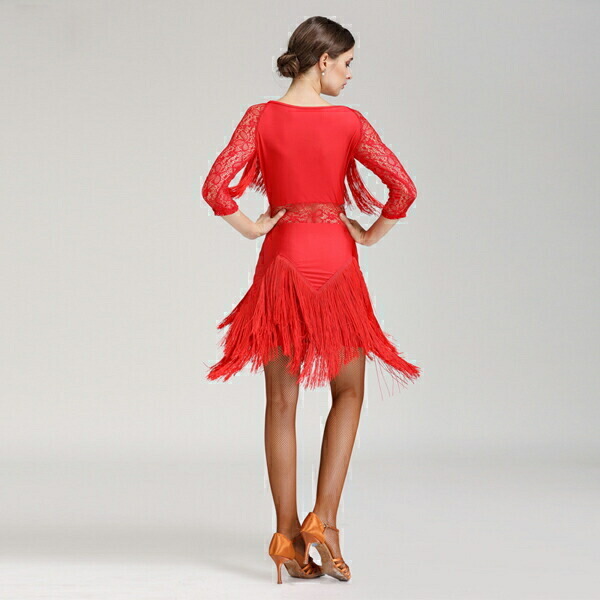 楽天市場】社交ダンス ドレス ラテン衣装 チャチャチャ ルンバ サンバ