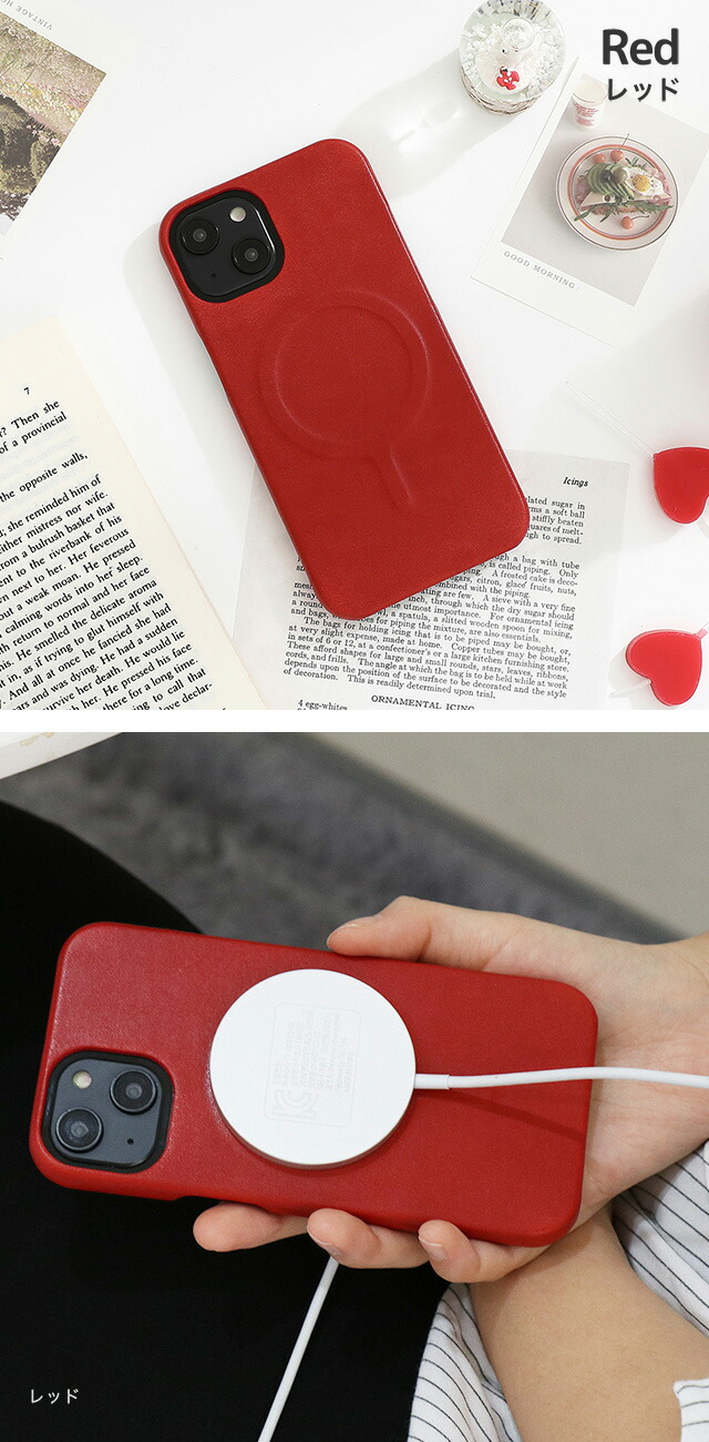 楽天市場】iPhoneケース MagSafe対応 栃木レザー iphone17 ケース