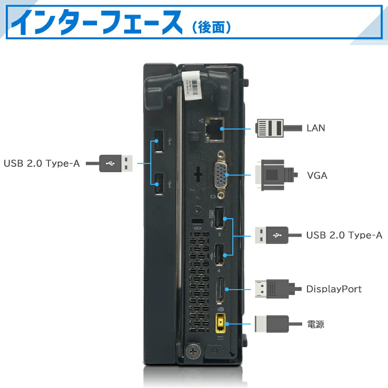 楽天市場】【☆最大100%ﾎﾟｲﾝﾄ】省スペース Lenovo ThinkCentre M73