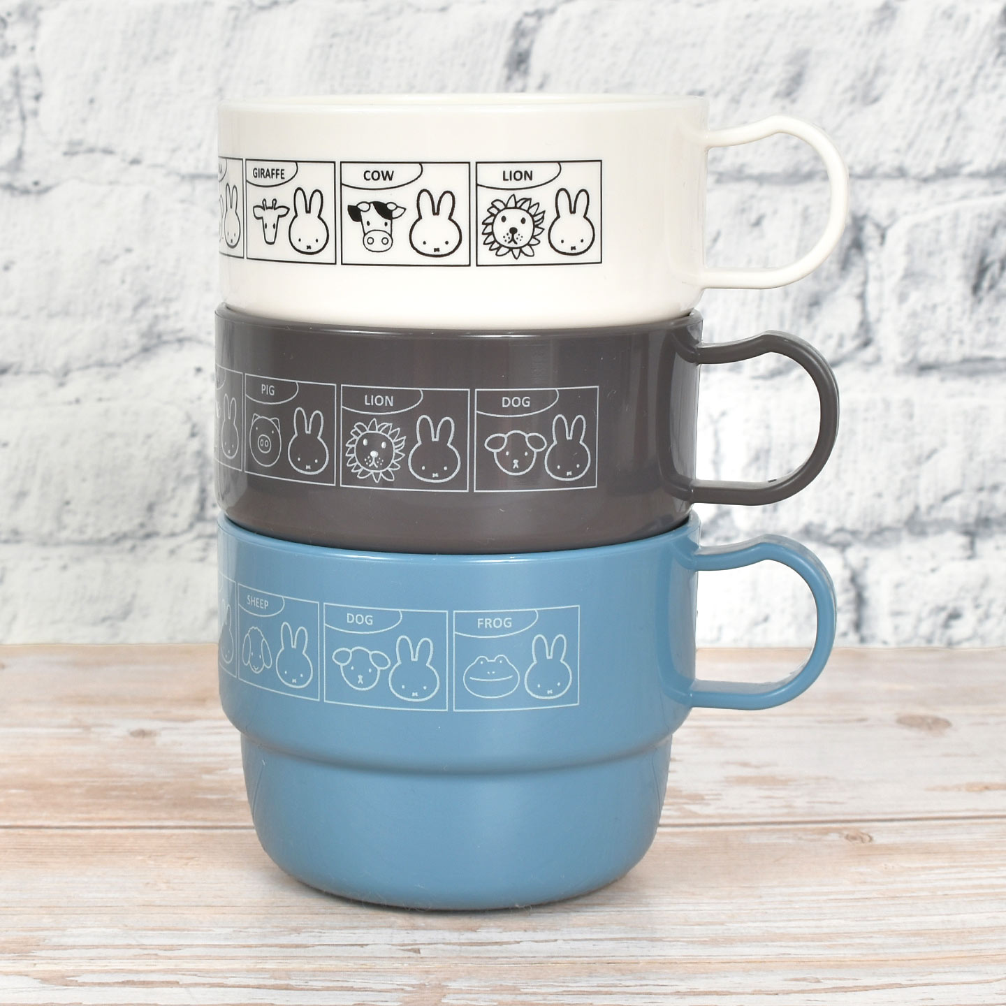 楽天市場】プラコップ ミッフィー miffy 3個 セット プラスチック