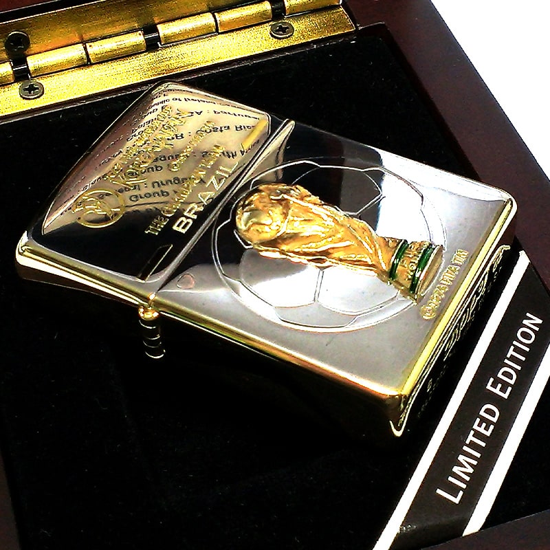 楽天市場】ZIPPO レア FIFA 2002 ワールドカップ 大会 シリアルNo.0001