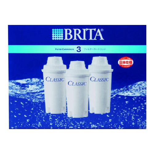 楽天市場】ブリタ クラシック 交換用 フィルターカートリッジ 3個入り