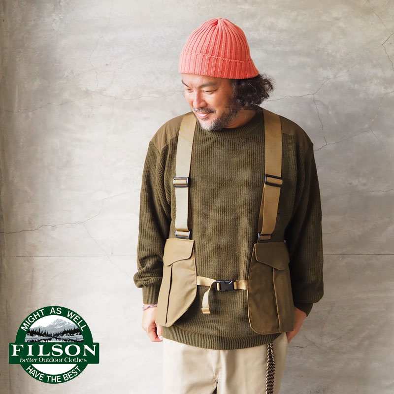楽天市場】FILSON フィルソン ベスト メッシュ ゲームバッグ Mesh Game