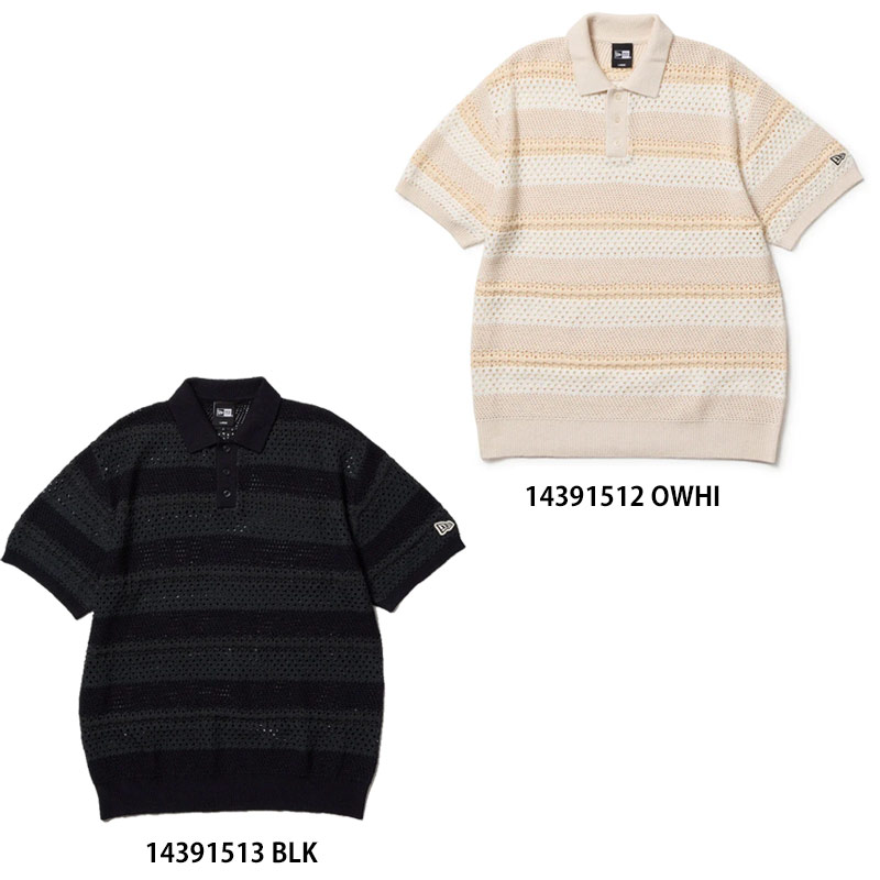 楽天市場】NEW ERA ニューエラ ポロシャツ メンズ 半袖 サマーニット