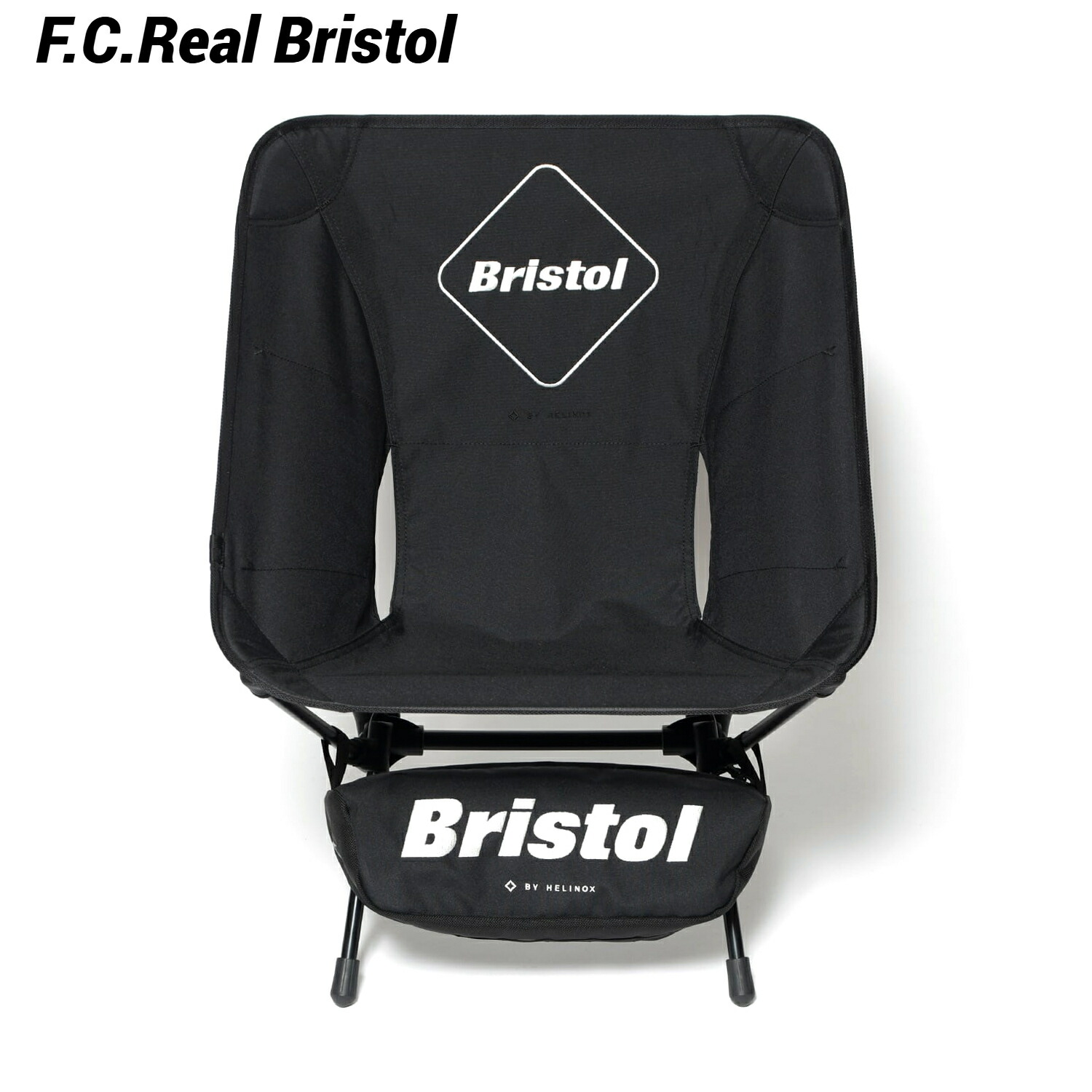 楽天市場】【F.C.Real Bristol Helinox EMBLEM FOLDING CHAIR BLACK