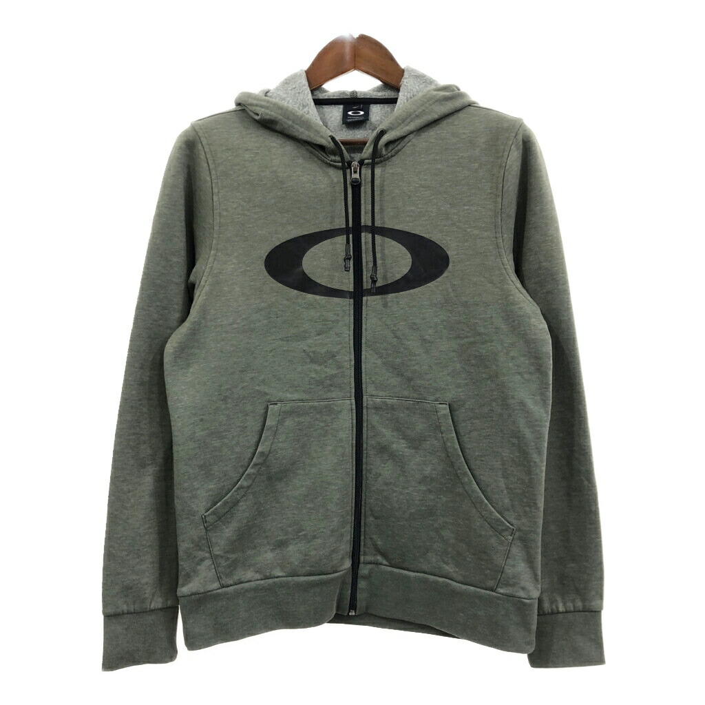 楽天市場】OAKLEY オークリー フルジップ パーカー ロゴ グリーン