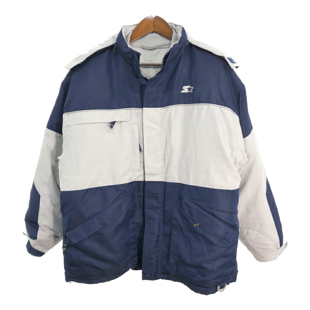 楽天市場】STARTER スターター ナイロン ダウンジャケット ネイビー