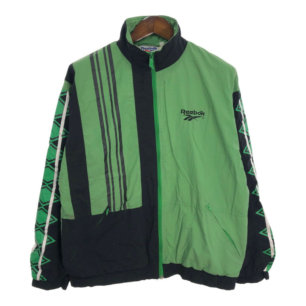 楽天市場】90年代 Reebok リーボック ナイロンジャケット グリーン