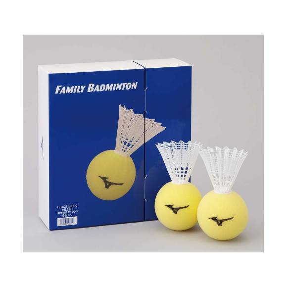 楽天市場】ミズノ ファミリーバドミントン用シャトル（6個入り