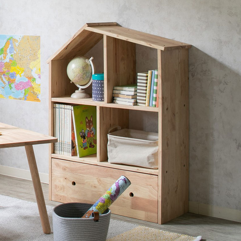 楽天市場】ラック キッズ 収納 シェルフ 収納ラック 本棚 棚 おもちゃ