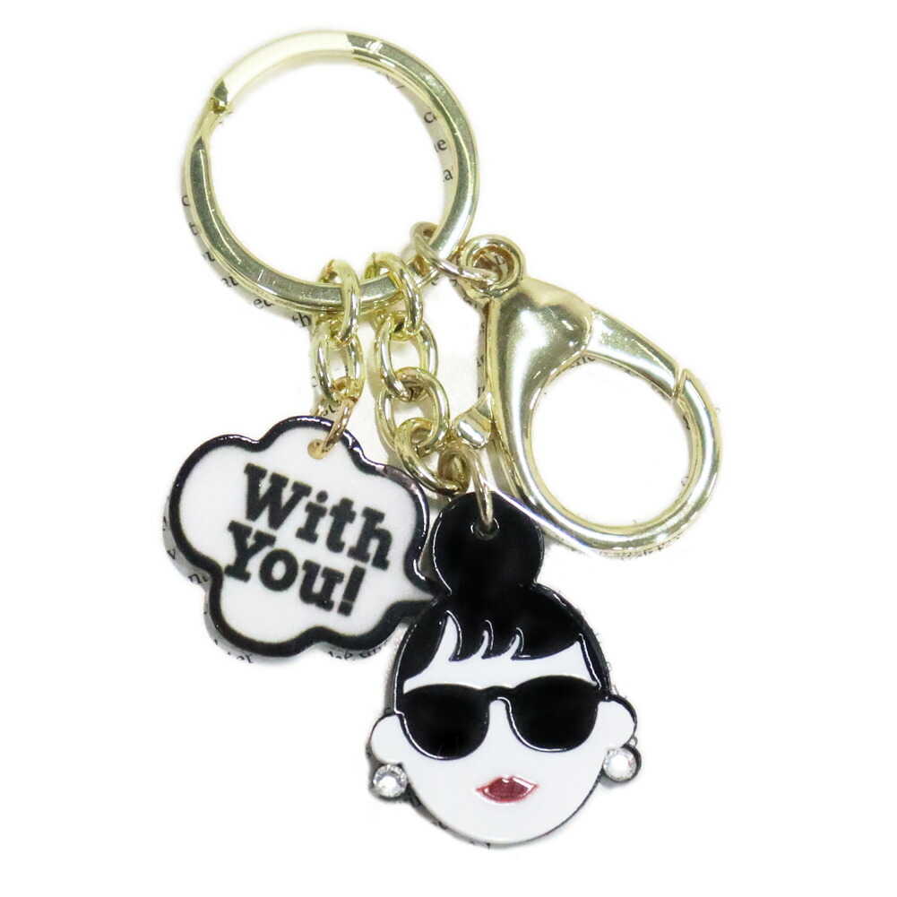 楽天市場】HAPPY FACE EMMA キーチャーム HAPPY CHARM サングラス LADY