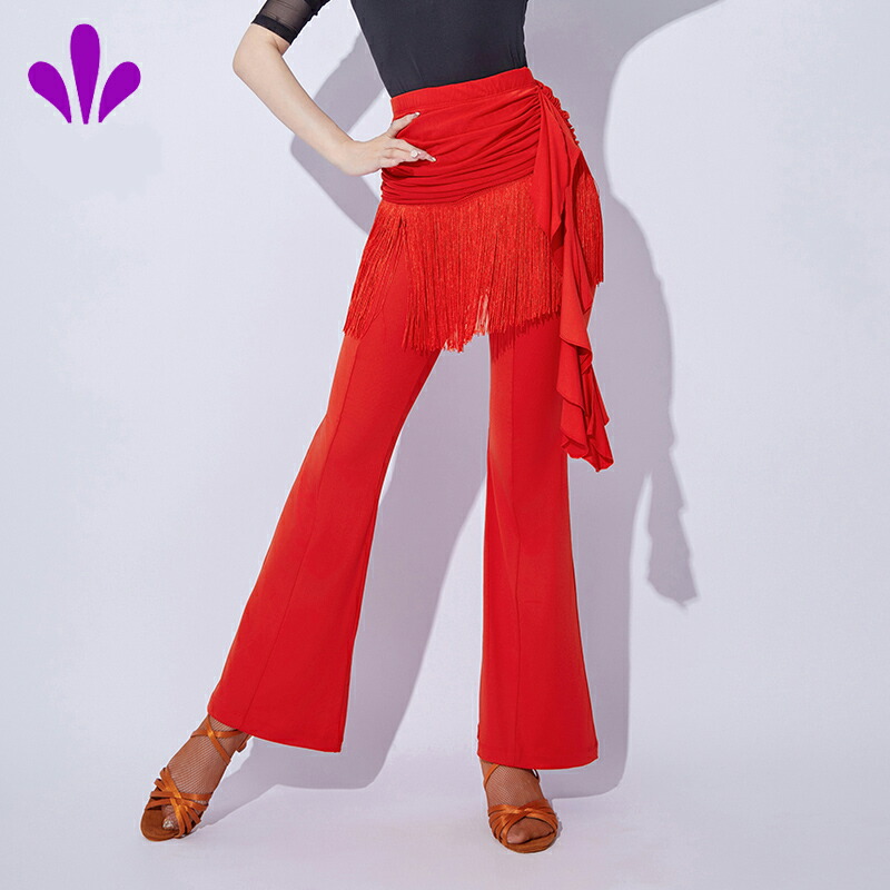 楽天市場】送料無料 ボトムス ラテンダンスズボン 社交ダンス フレア