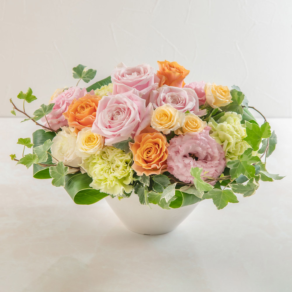 楽天市場】誕生日 花 アレンジメント「ローズガーデン(MIX)」 日比谷