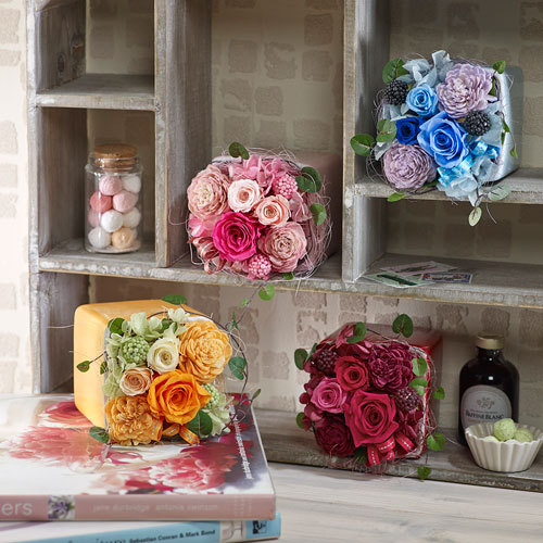 楽天市場】誕生日 花 プリザーブド＆アーティフィシャルアレンジメント