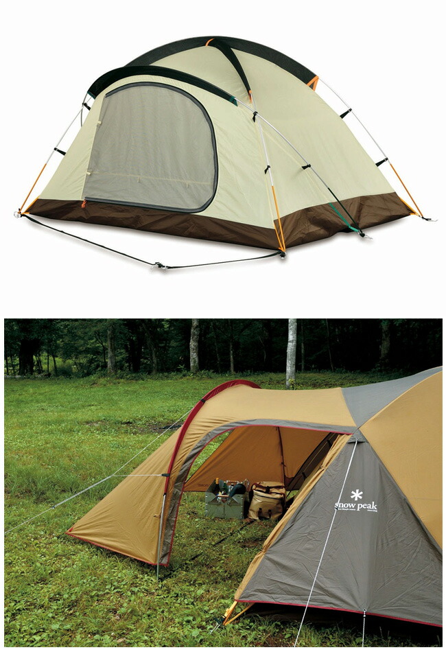 楽天市場】○Snow Peak スノーピーク アメニティドームS [3人用] SDE