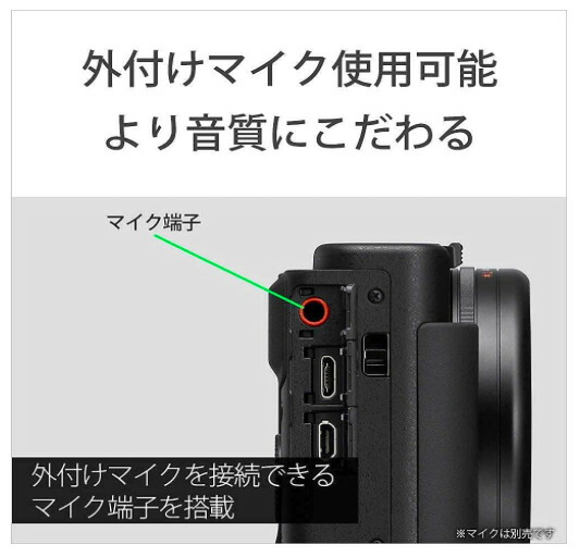 楽天市場】【中古】【1ヶ月保証】ソニー SONY Vlog用カメラ VLOGCAM
