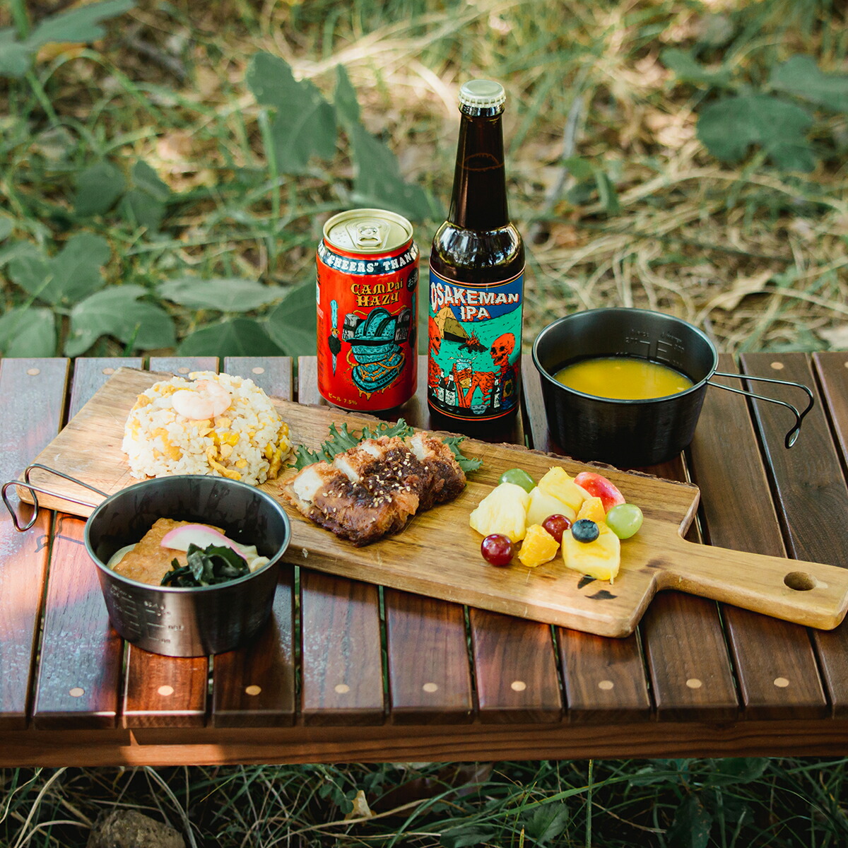 楽天市場】HILLS FIELD 深型シェラカップ OSAKEMAN お酒マン 480ml 黒