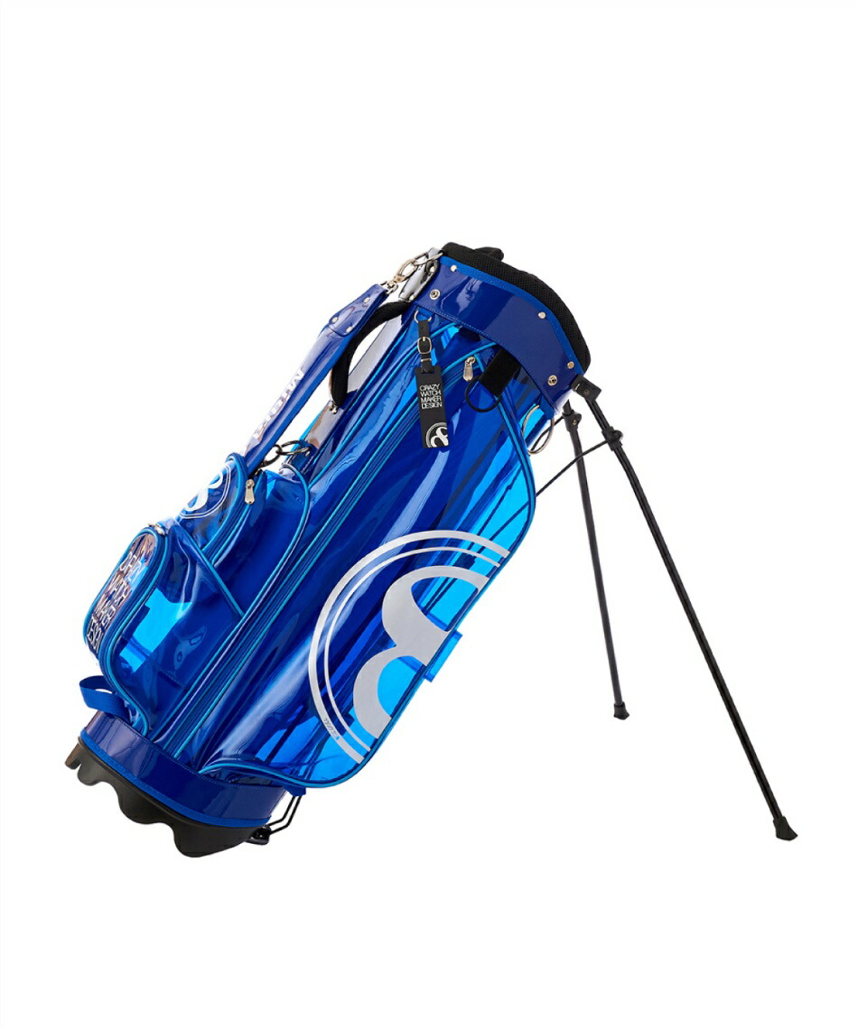楽天市場】フランク三浦 ゴルフ スタンドキャディバッグ スケルトン