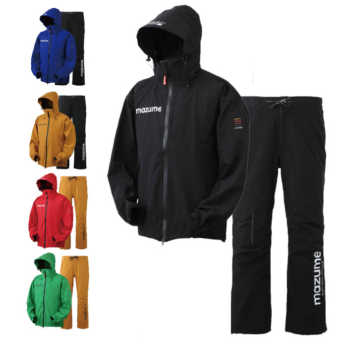 楽天市場】マズメ(MAZUNO) コアレインスーツ レインウェア MZRS-756