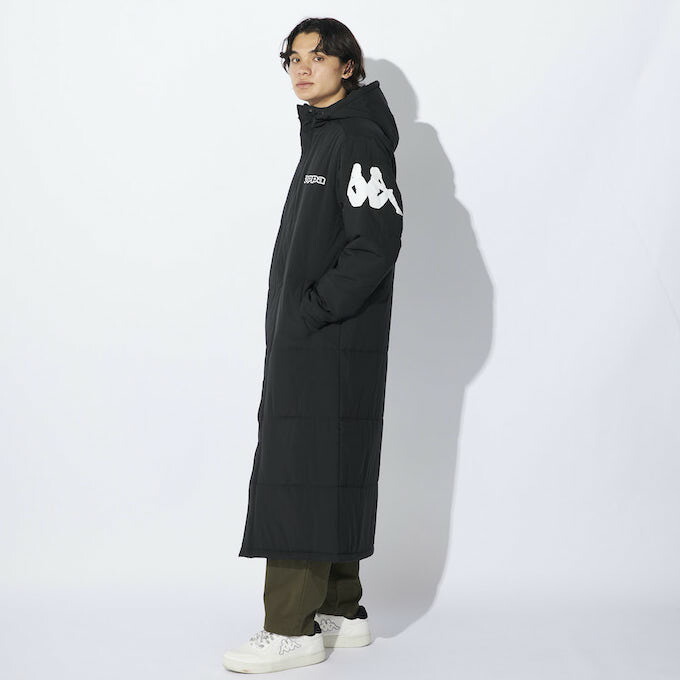 楽天市場】カッパ ベンチコート 中綿 メンズ タフタ中綿 244-206 Kappa