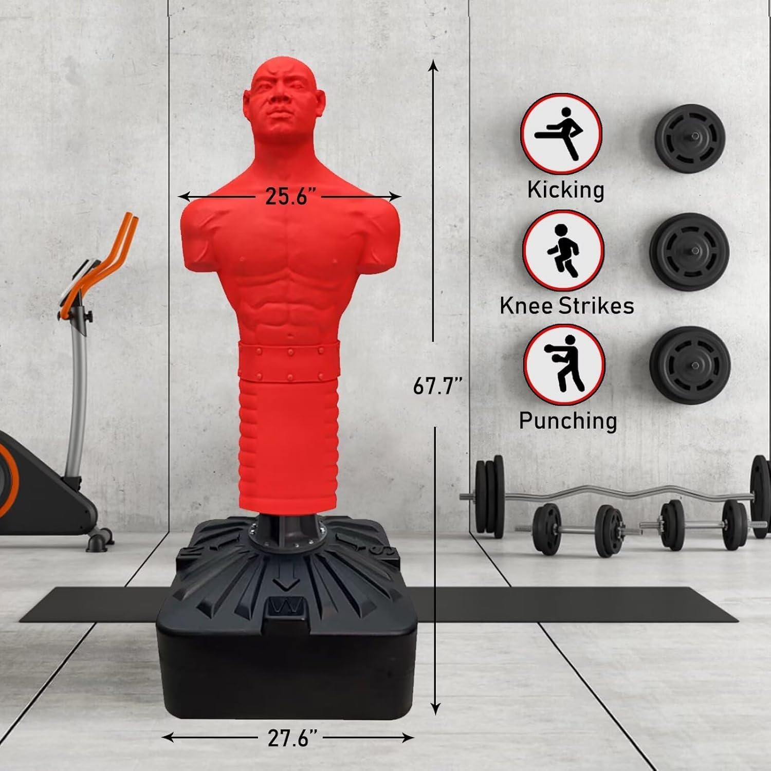 楽天市場】【ポイント5倍!特定商品!2月限定!】人型 サンドバッグ 自立