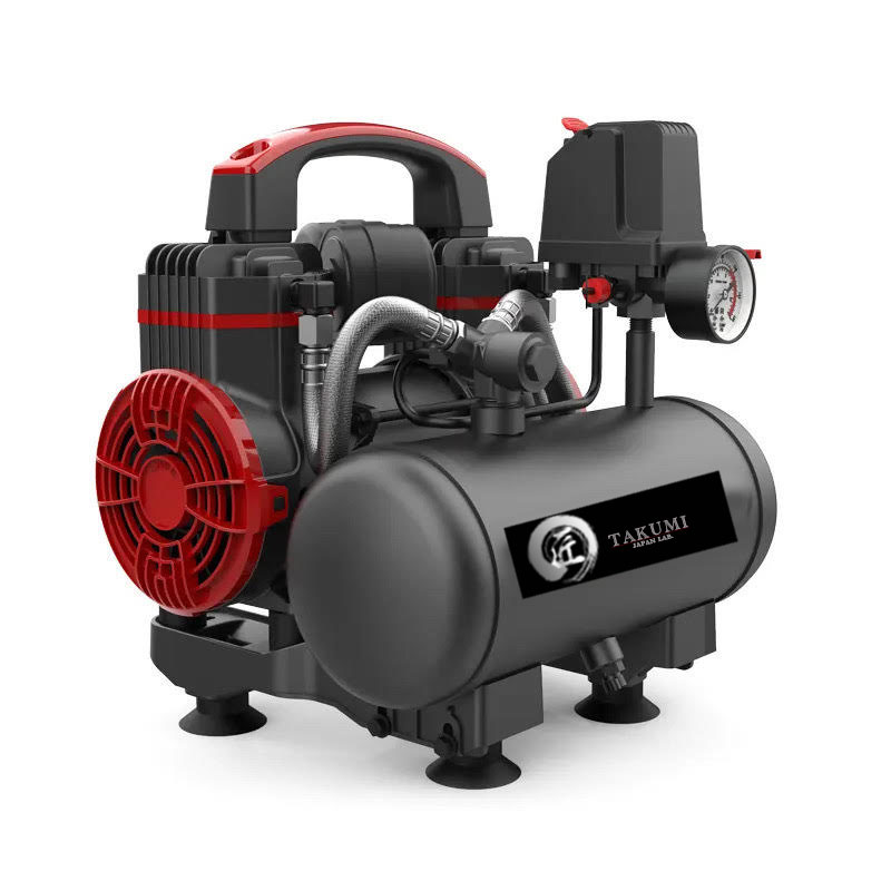 楽天市場】超静音 高回転モーター搭載 オイルレスコンプレッサー3L