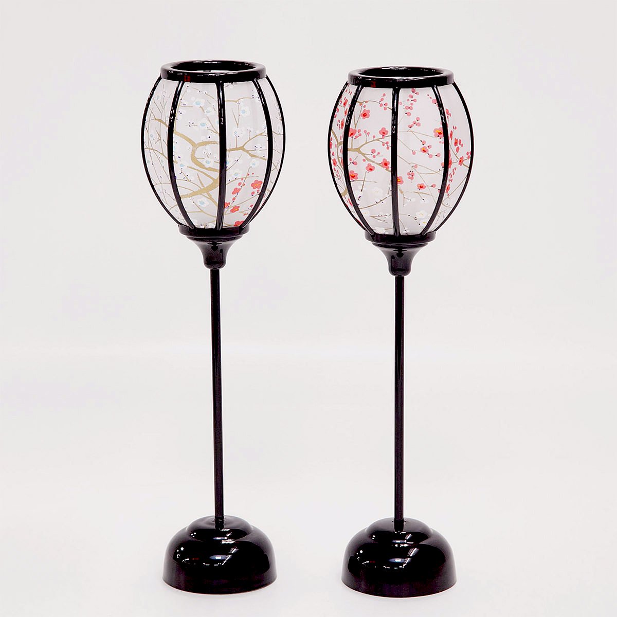 楽天市場】雛人形 小道具単品 雪洞(ぼんぼり)単品 紅白梅 コードレス