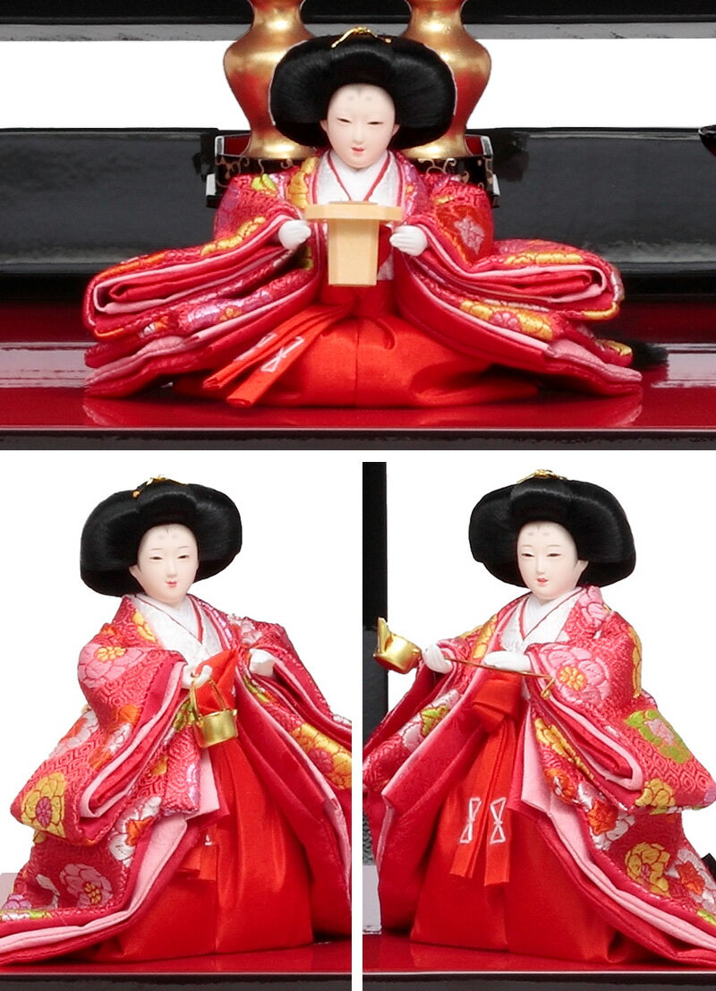 楽天市場】【クーポン利用で5%OFF】雛人形 久月 ひな人形 四段飾り 棚