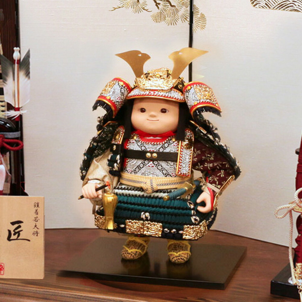 楽天市場】五月人形 子供大将飾り 【 幸一光 匠 (たくみ