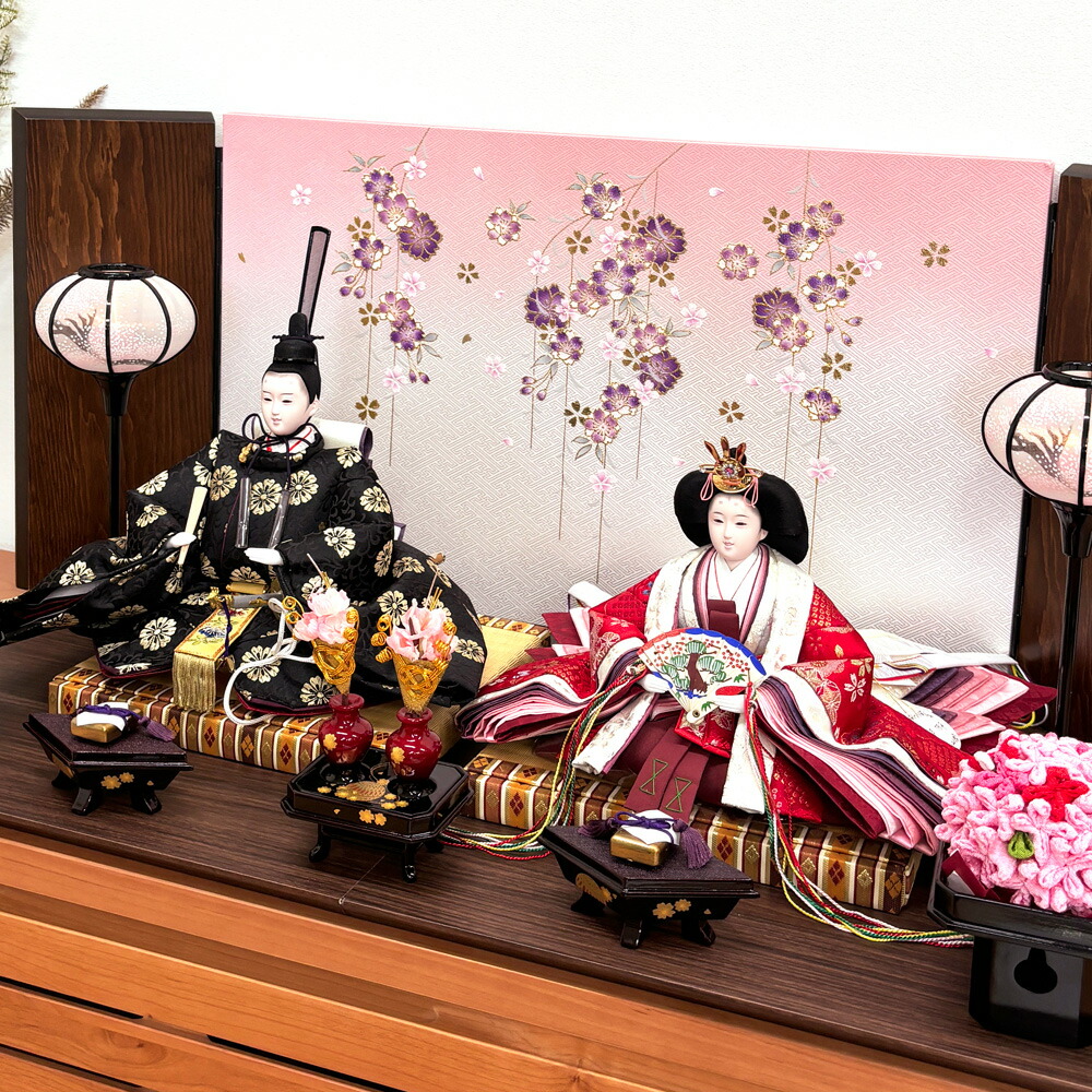 楽天市場】【 対象商品限定 特別価格 】 雛人形 【 モダン 弥生雛