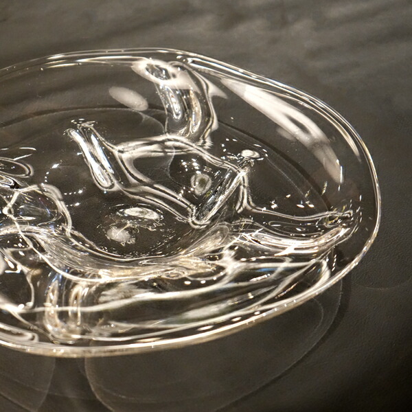 楽天市場】ガラス 万華鏡平皿特大（XL） 作家：原光弘 : HIRYU