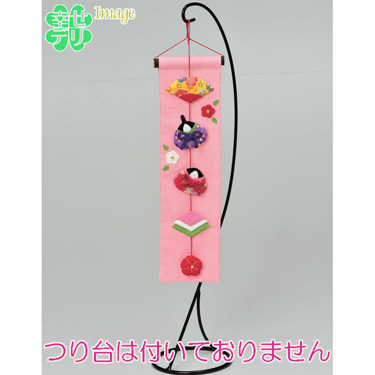 楽天市場】てまり針・ボンド・綿付 掛け軸のような お雛様 ピンク