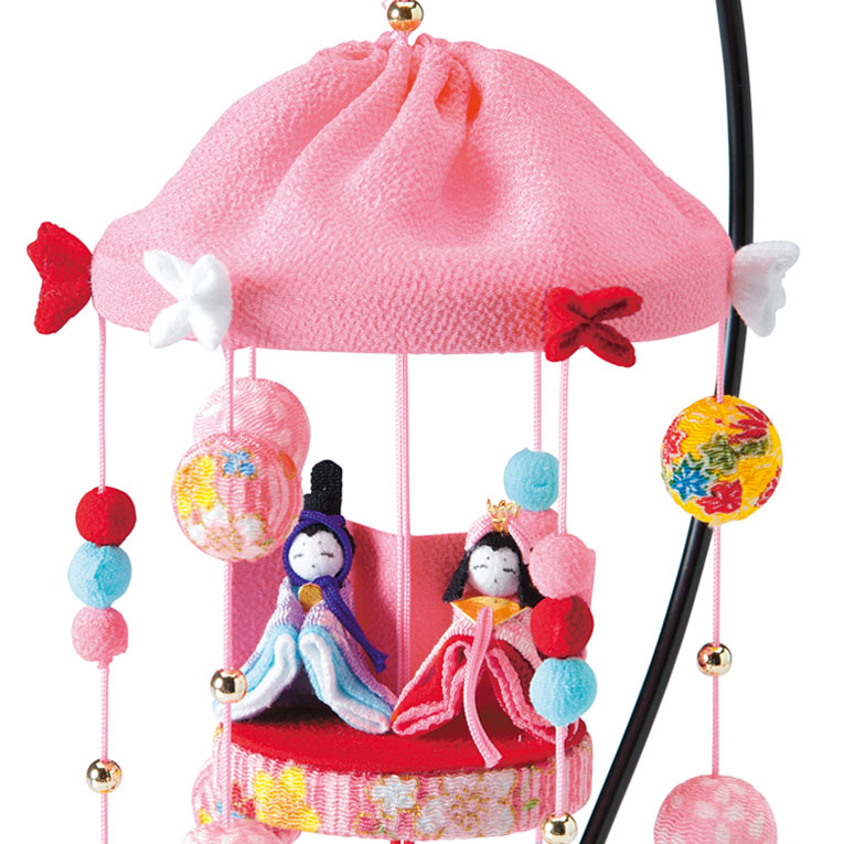 楽天市場】つるし雛 手作りキット 福傘（ピンク）桃の節句 こどもの日