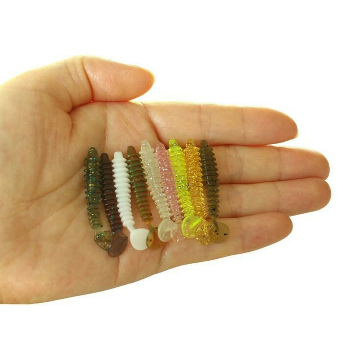 楽天市場】アジング セット 4cm シャッドテール ワーム 6色 60本