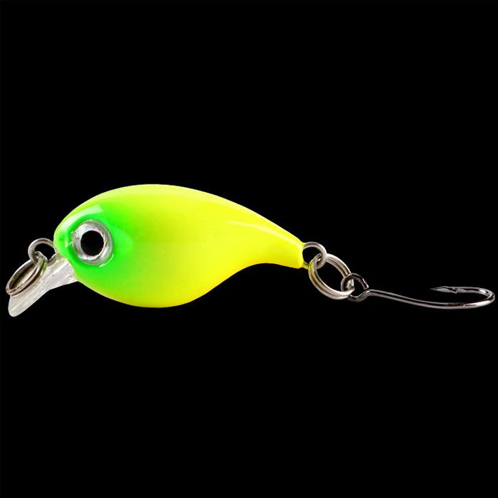 楽天市場】マイクロクランクベイト 8色 セット バーブレス フック 付き