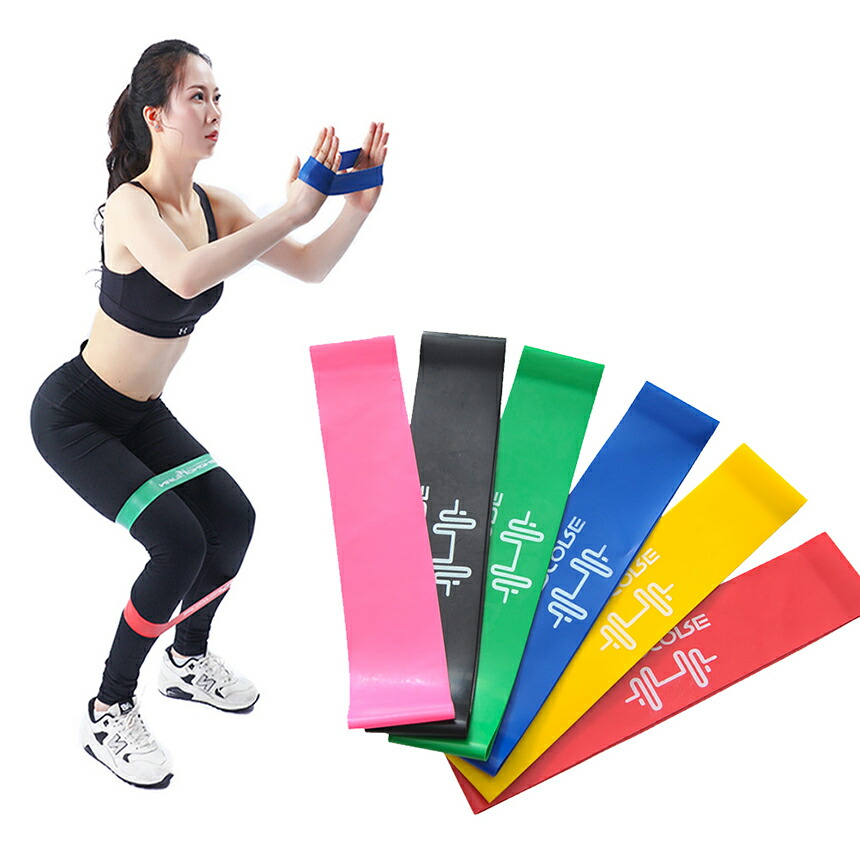 楽天市場】☆スーパーセール！ポイント5倍☆エクササイズバンド 4本