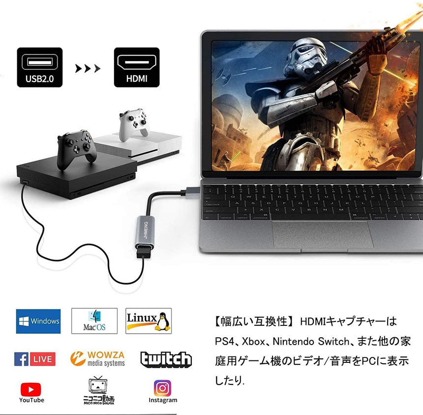楽天市場】☆スーパーセール！ポイント5倍☆HDMI キャプチャーボード