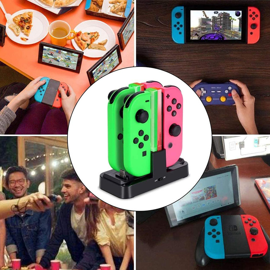 楽天市場】☆スーパーセール！ポイント5倍☆Switch Joy-Con 充電器