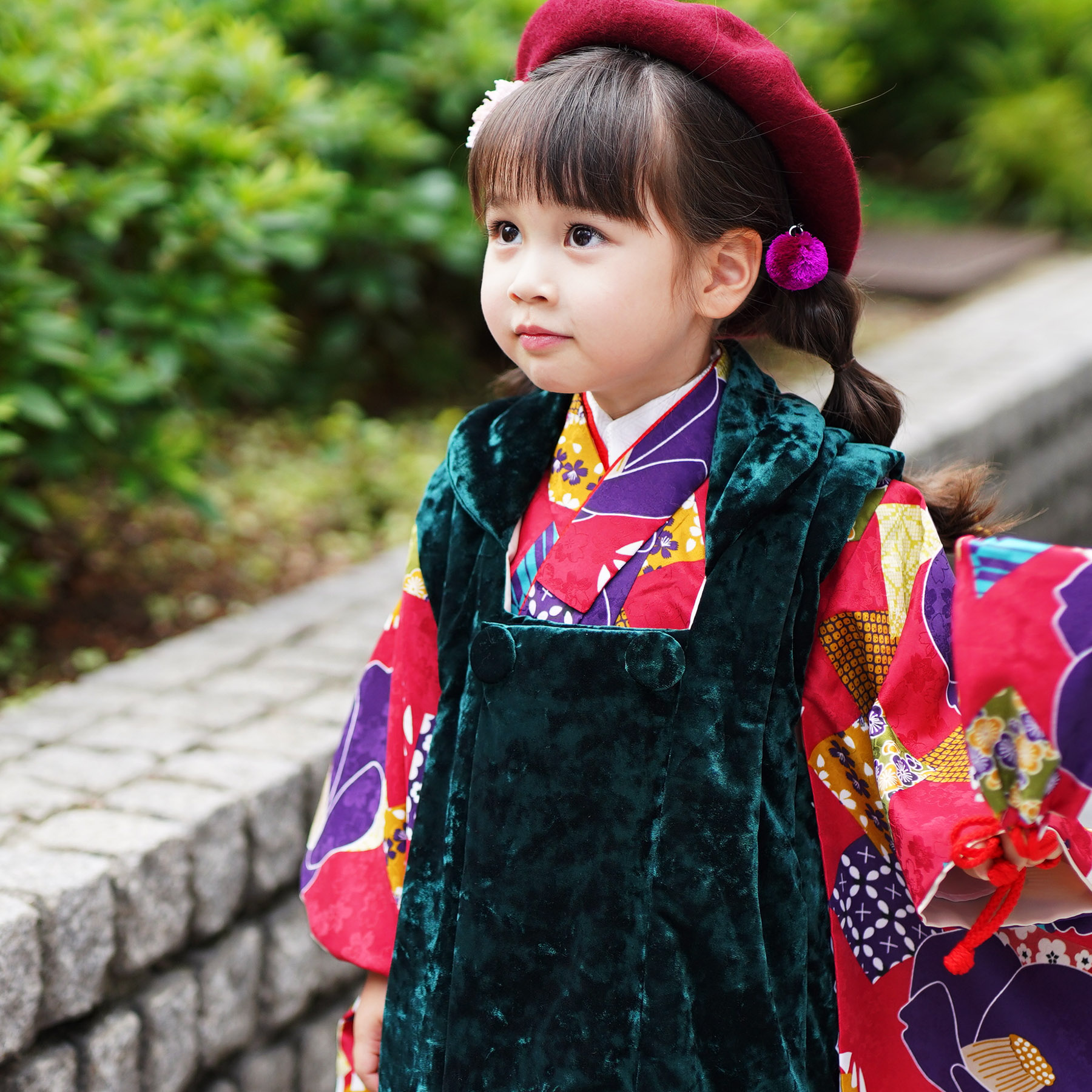 楽天市場】【レンタル】 七五三 3歳 着物 セット ひよこ商店 七五三 三