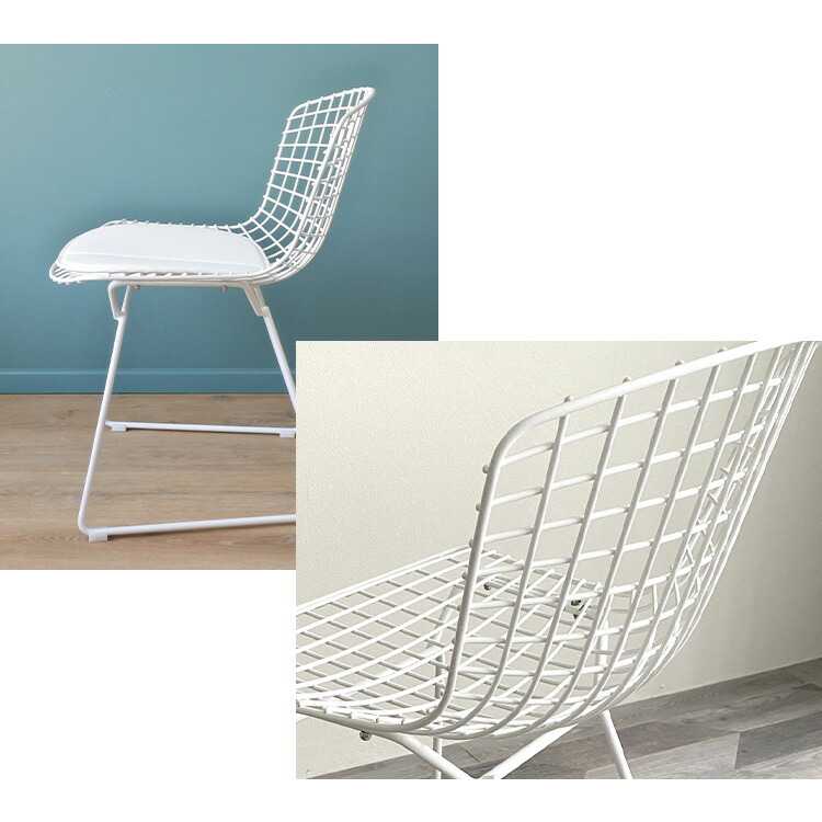 楽天市場】ワイヤー チェア Wire Chair ハリー ベルトイア リ