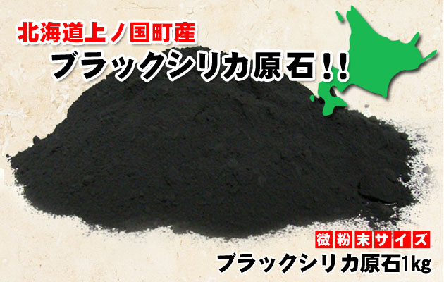 楽天市場】2026年6月入荷予定 北海道上ノ国町産 ブラックシリカ原石1kg