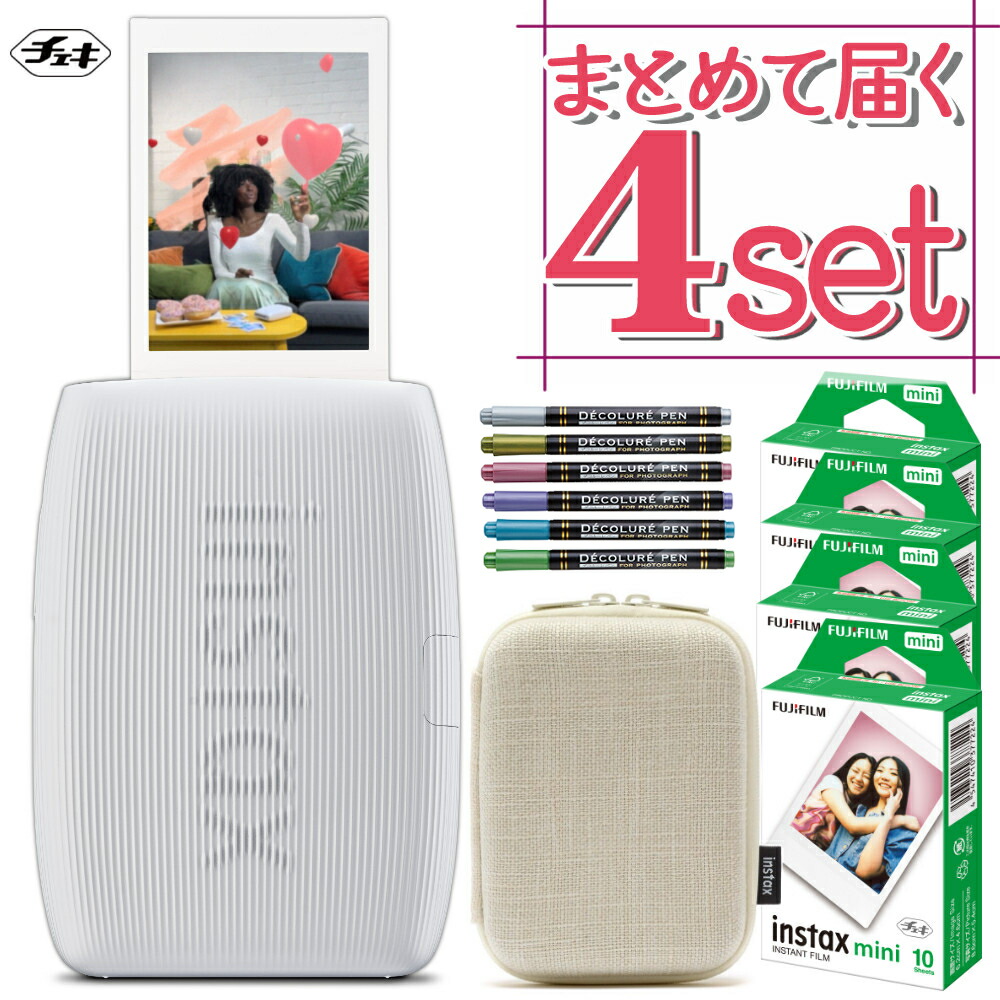 楽天市場】(ケース・フィルム40枚・ペンセット)富士フイルム チェキ