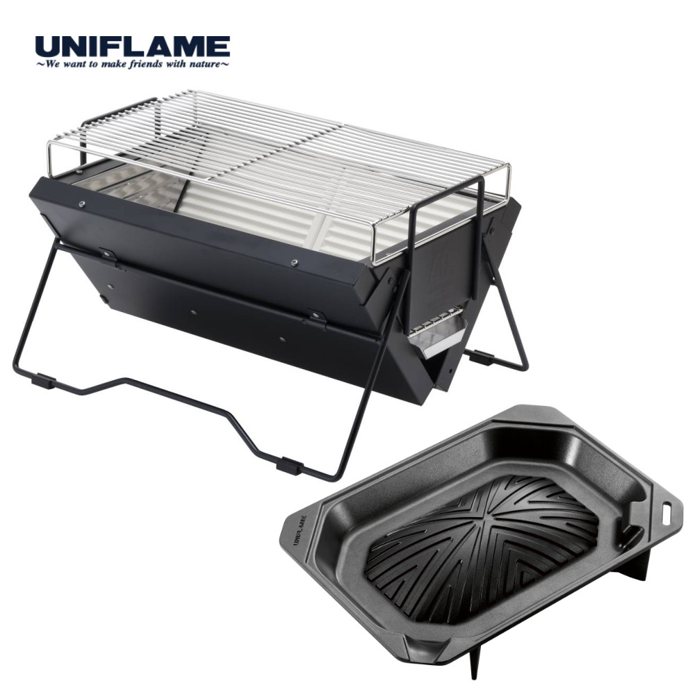 楽天市場】ユニフレーム BBQコンロ 焚火台 40周年記念 ユニセラTG-III