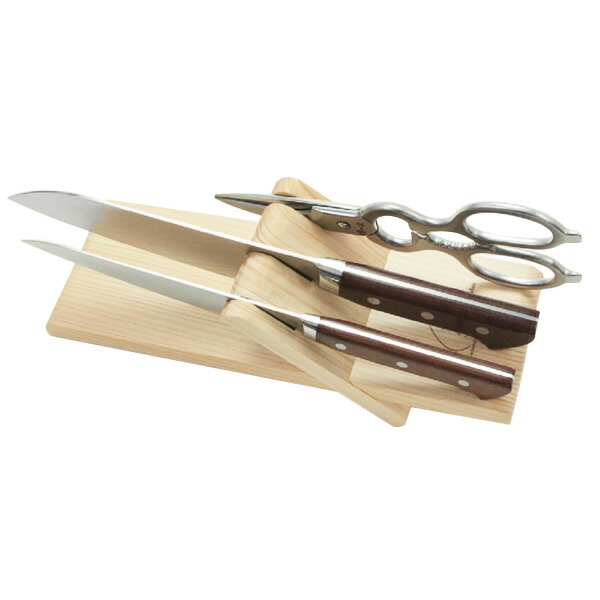 楽天市場】木製包丁掛け 3段（キッチン用品・食器・調理器具）の通販